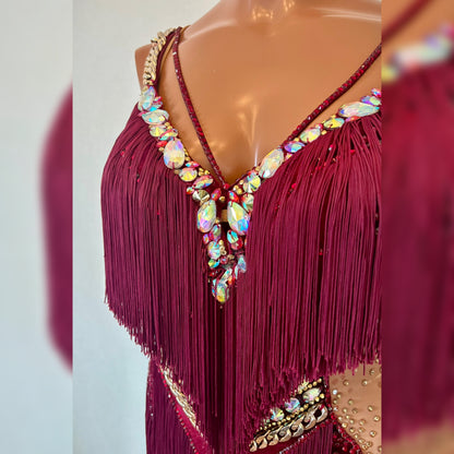[Adjour Design] ボルドーフリンジ🍷✨