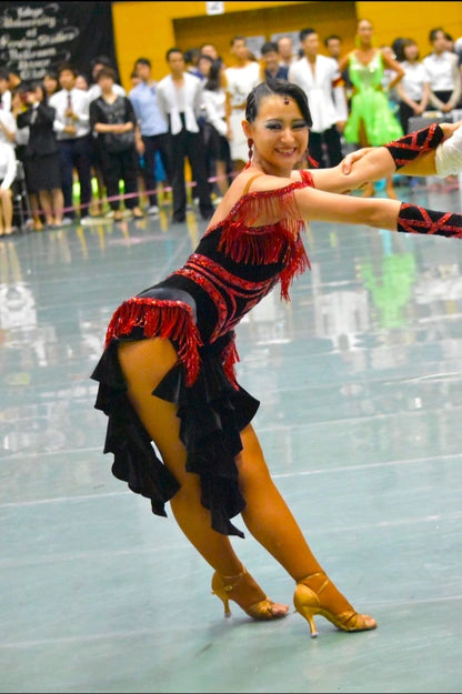 [Abraham Martinez] ブラック&amp;レッドベロア🖤❤️