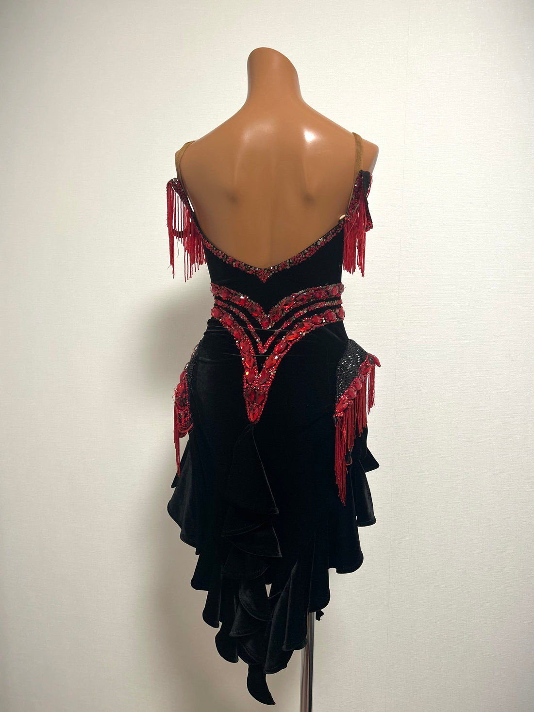 [Abraham Martinez] ブラック&amp;レッドベロア🖤❤️