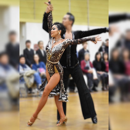 [KESSY] ヒョウ柄フレア🐆